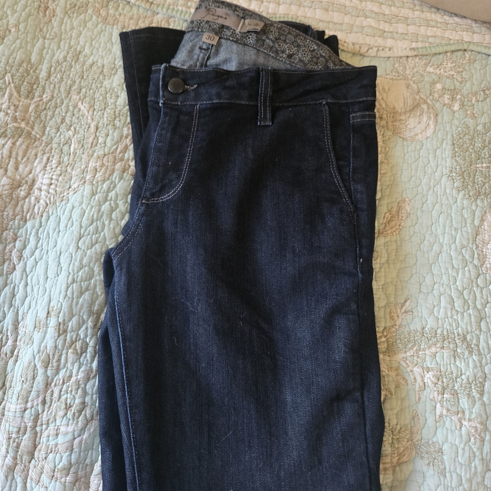 PAIGE Indigo Bootcut Jeans 30 - Picture 3 of 5